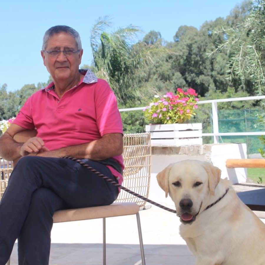 Sig. Milleri con labrador